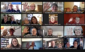 Week of Action Attendees Waving