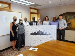 Meeting with Mayor Jacob Frey.