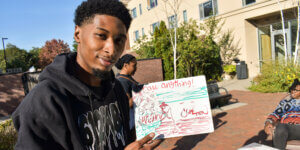 Clifton Drawing - Nicollet Square Photo Day