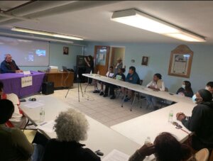 Senator Bill Weber and House candidate Michael Heidelberger Meeting