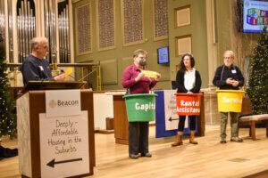 Buckets to fund home. Gloria Dei Convening 2022.