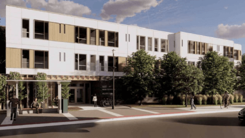 How Aster Commons will meet the needs of neurodivergent young adults Aster Commons - Front Rendering without Text